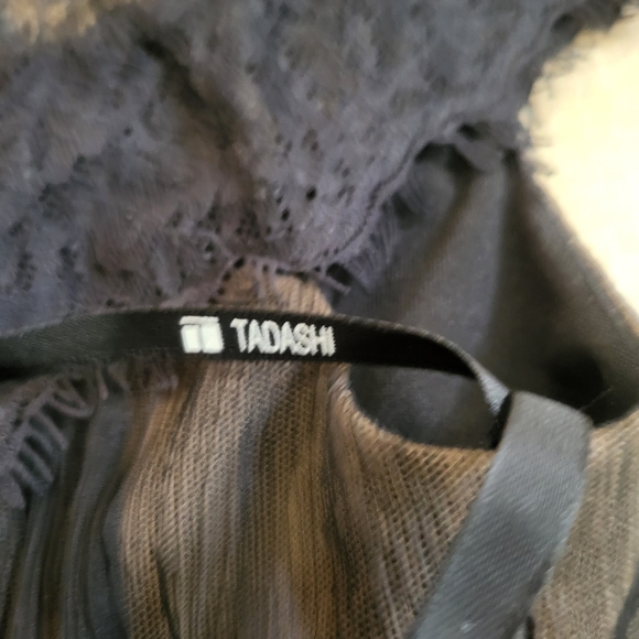 Tadashi Silk Black Shirt - Picture 6 of 9